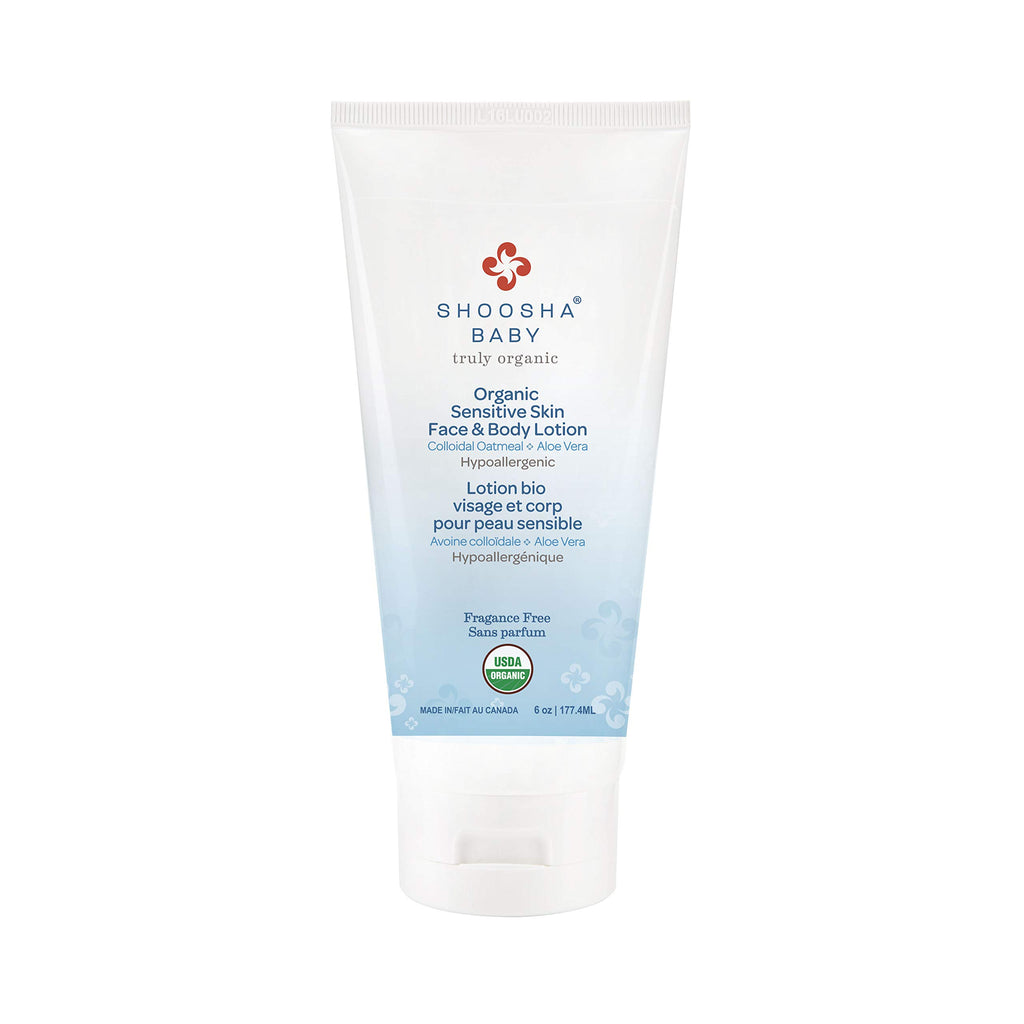 Shoosha Sensitive Skin Organic Face & Body Lotion Unscented