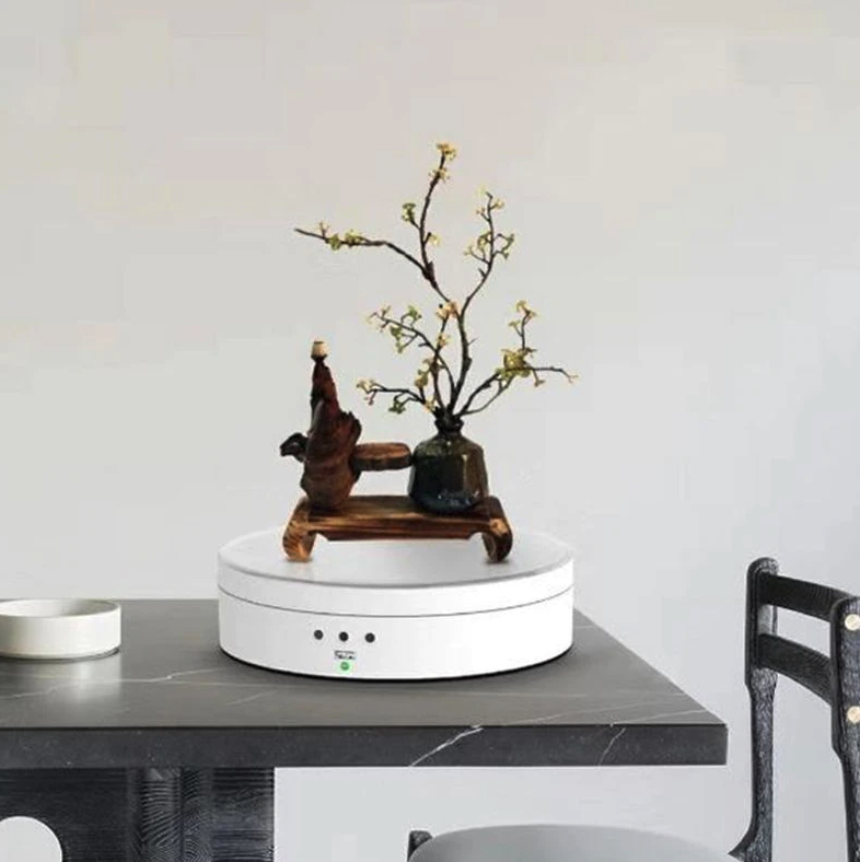 360° Electric Motorized Rotating Display Stand Jewelry Photography