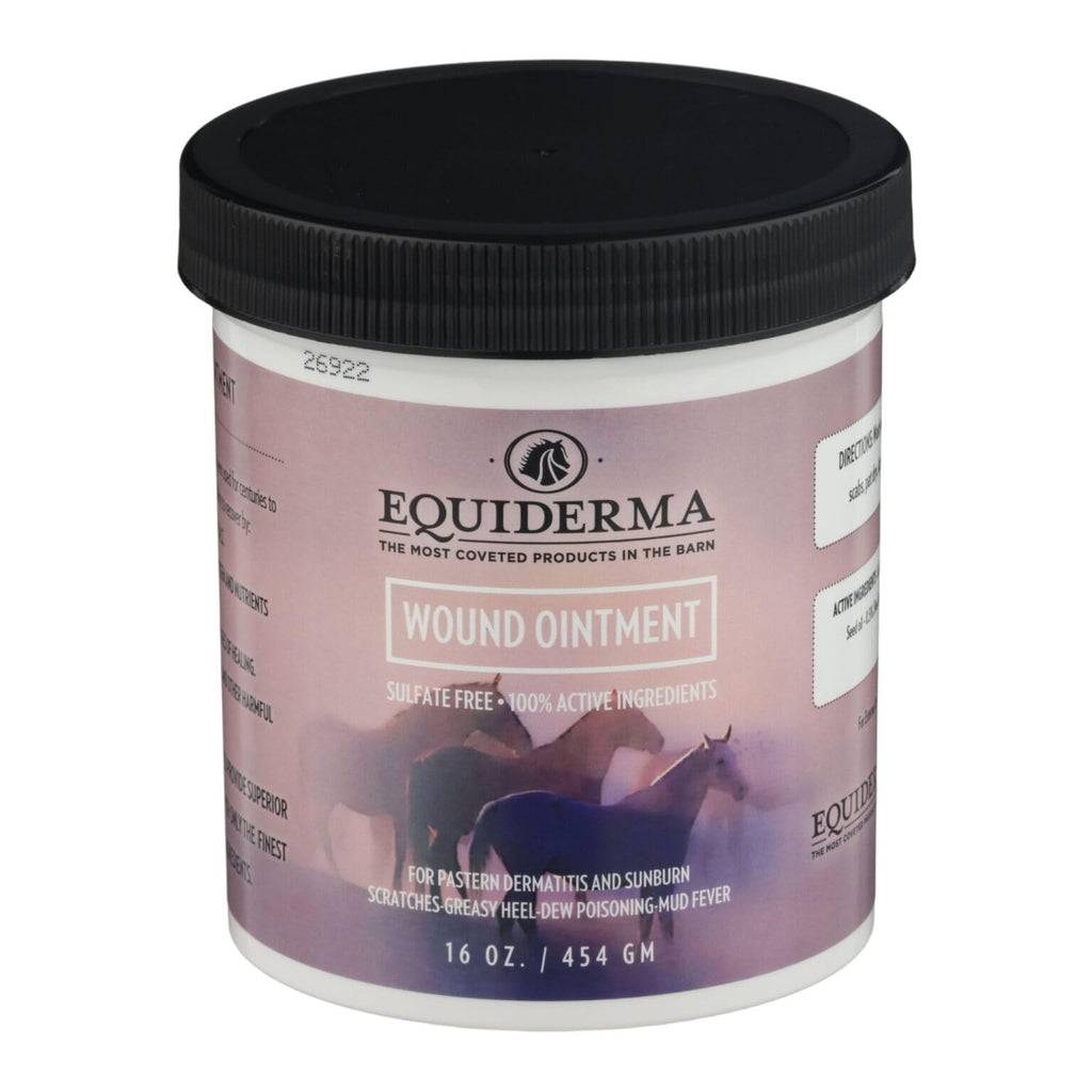 Tack Shack of Ocala Equiderma Products- Equiderma Skin Lotion Equiderma Dry Shampoo Equiderma Outdoor Spray- Coat Care Products for Horses (Wound Ointment)