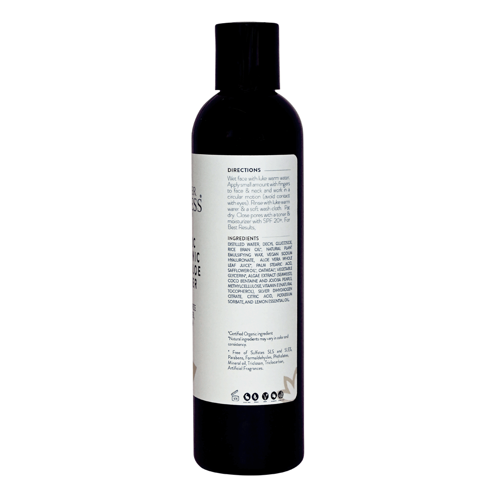 Organic Hyaluronic Acid & Aloe Micro Pearl Cleanser