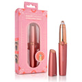 Almost Famous Precision Brow Shavers with Rose Gold accents