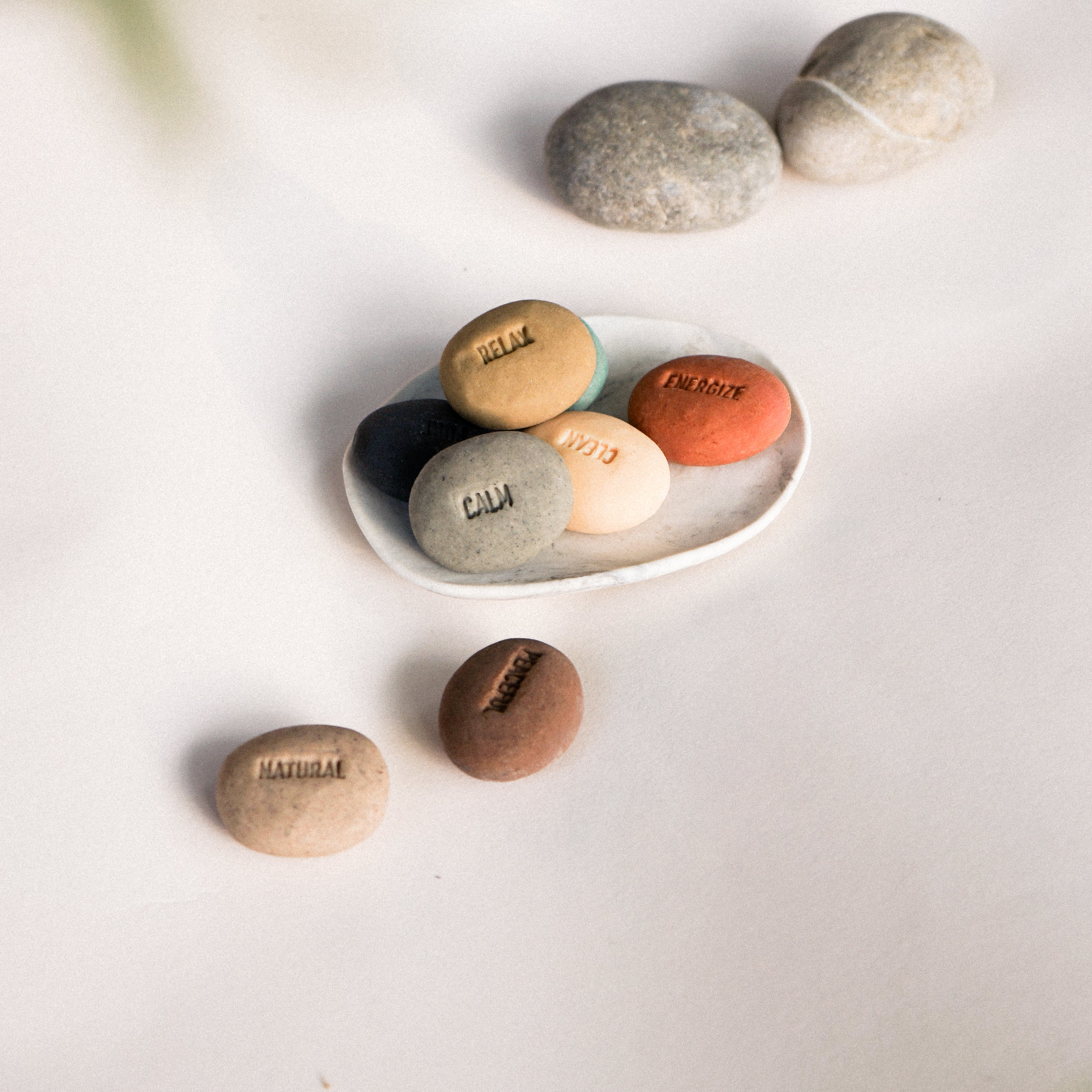 Mood Soaps with Porcelain Dish
