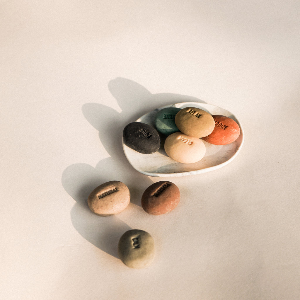 Mood Soaps with Porcelain Dish