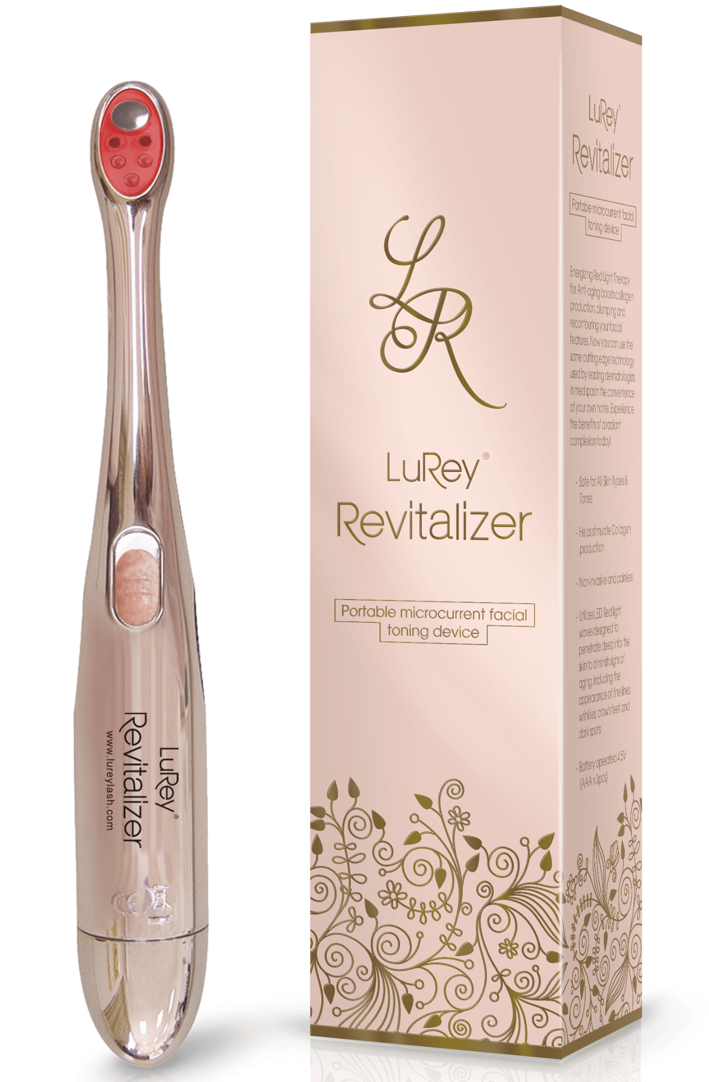 Portable Micro current Facial Toning Device