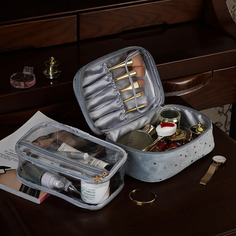 Portable Cosmetic Storage Bag for Skin Care Products