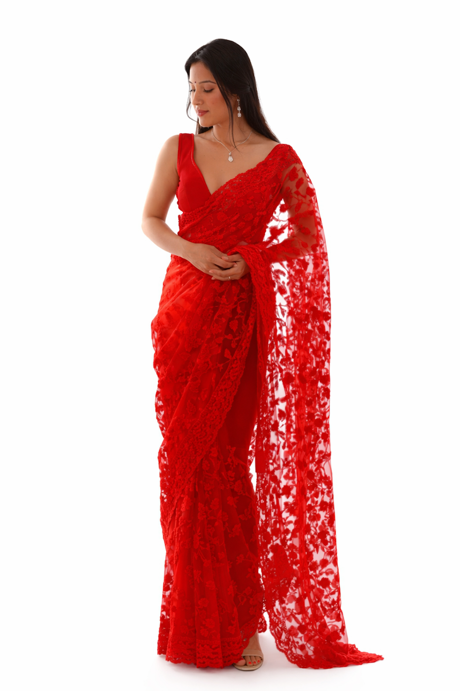 Embellished Party Wear Saree Collection
