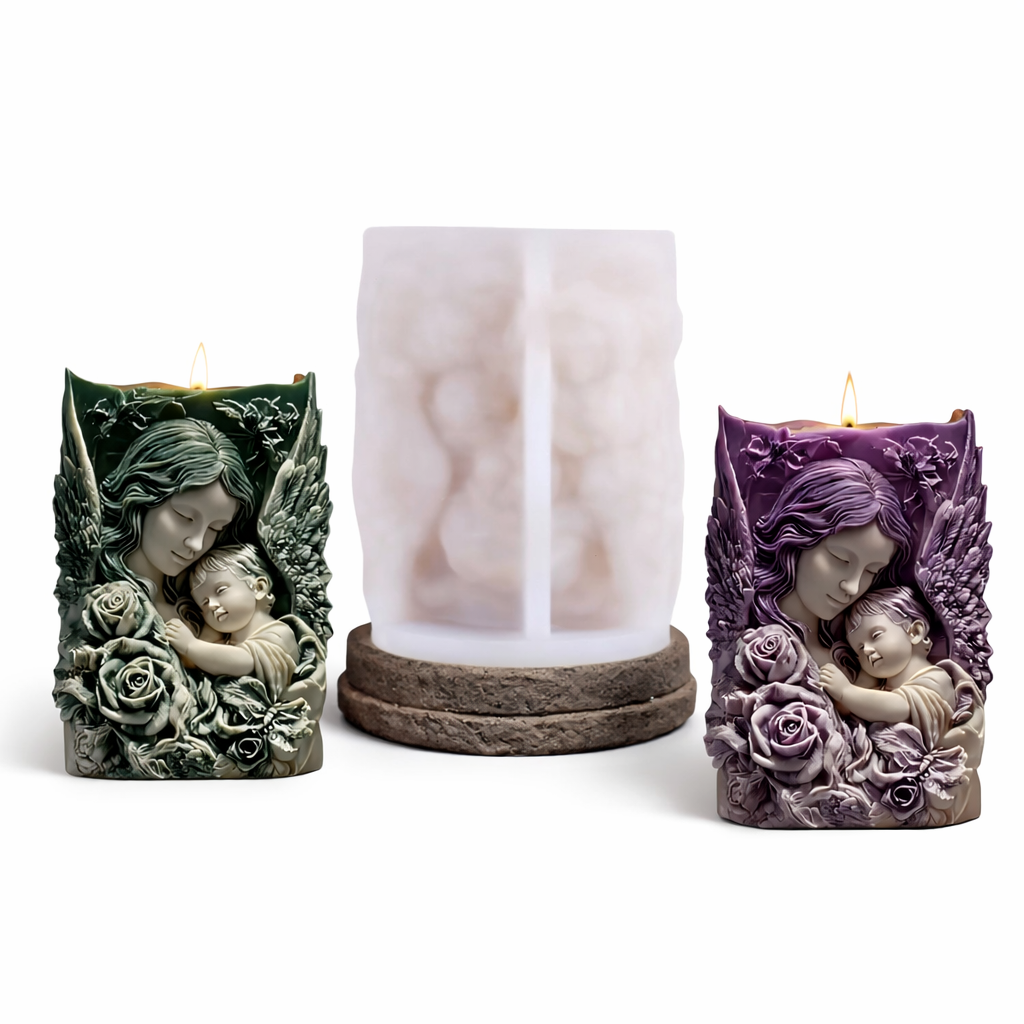 Mother Son Candle Silicone Mold