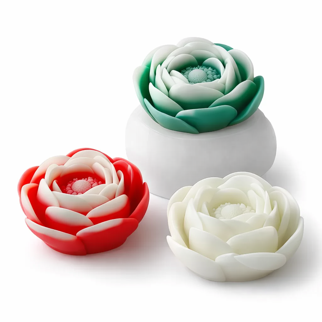 Flower Silicone Candle Mold