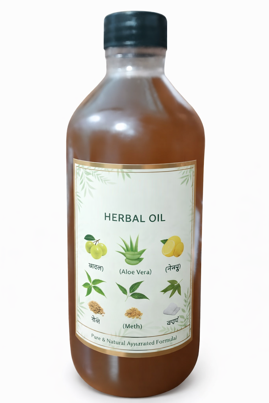 Herbal Hair Oil for Strong, Long & Healthy Hair