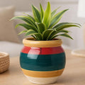 Wild Flower Ceramic Planter Pot
