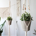 Macrame Plant Hanger, Copper Macrame